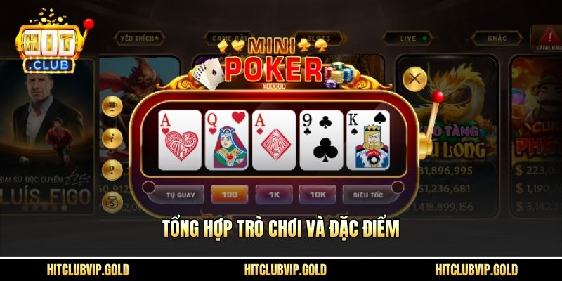 Tổng hợp trò chơi và đặc điểm