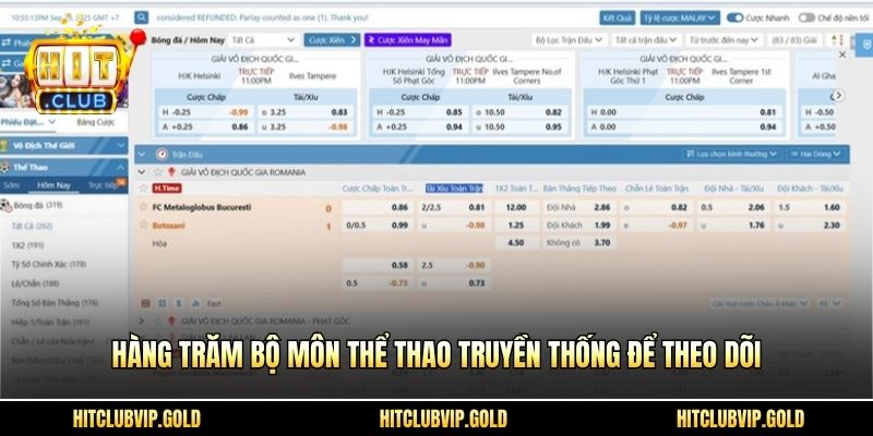 Hàng trăm bộ môn thể thao truyền thống để theo dõi